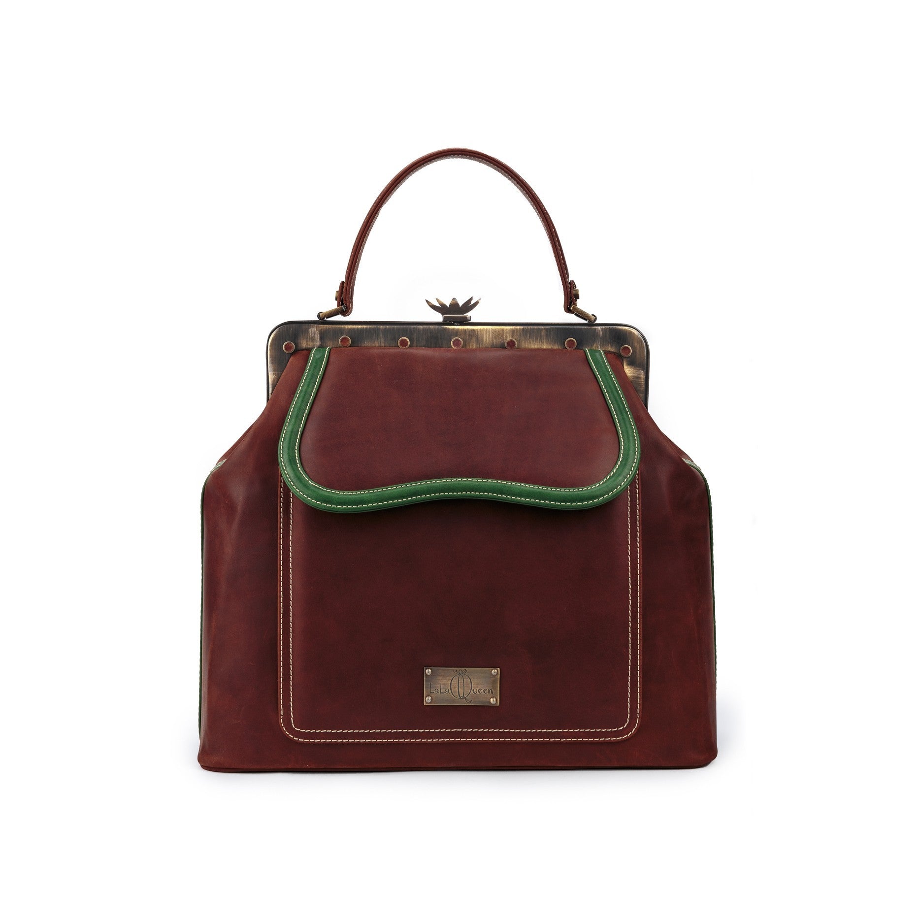 DR.BAG CLASSICAL/ Brown-Blue