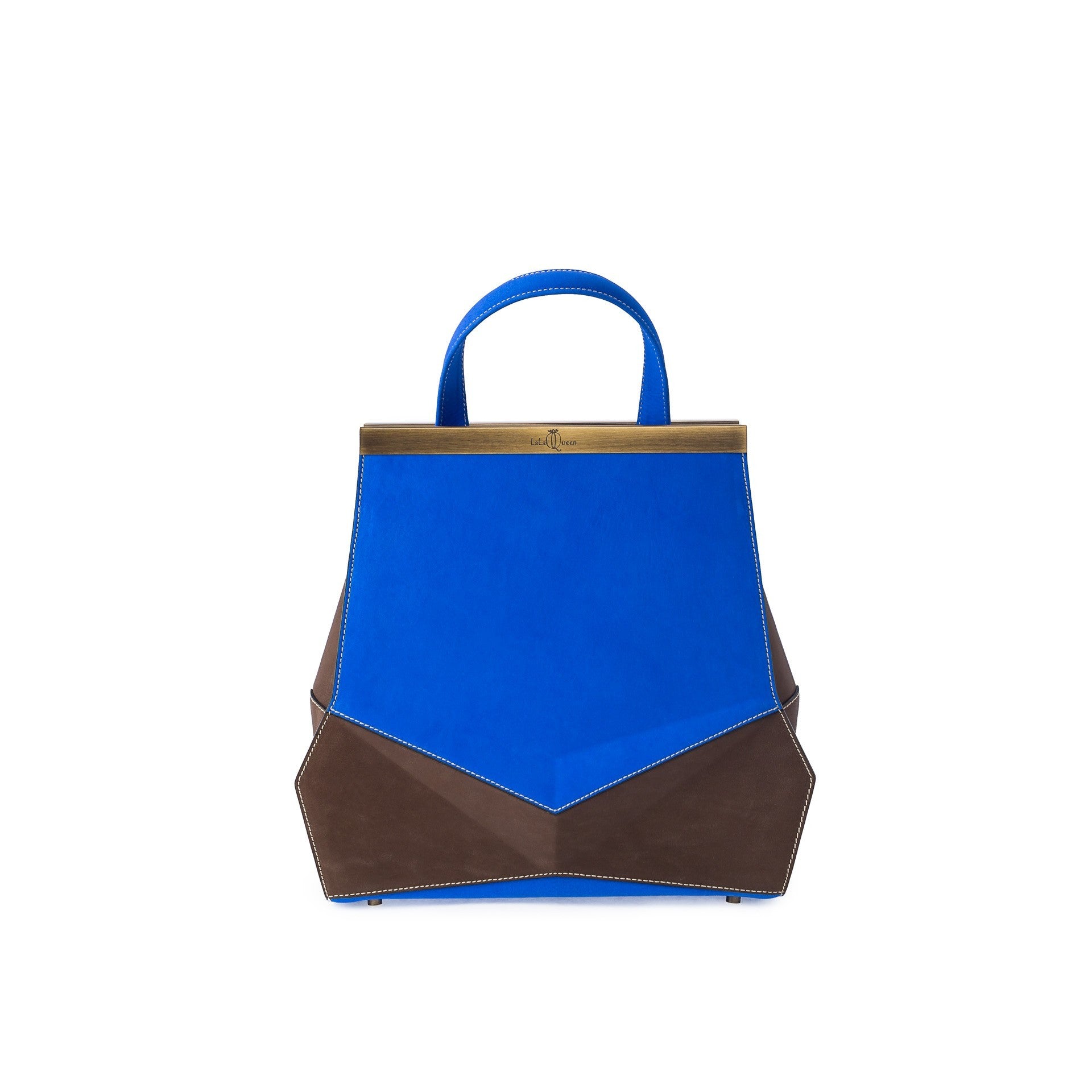 GEOMETRIC HANDBAGS/BLUE