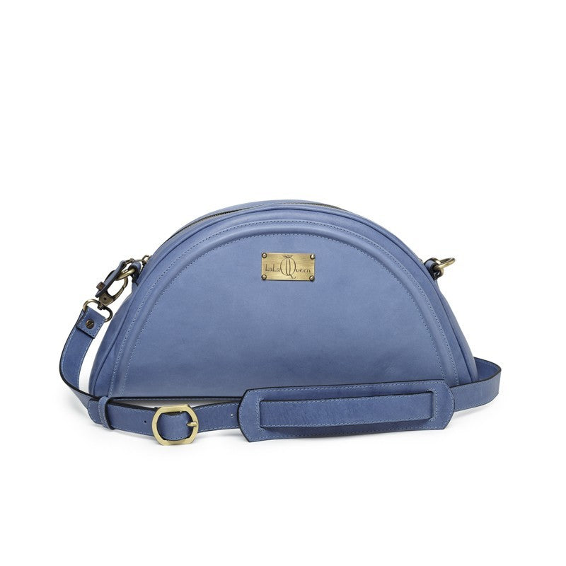 MOON OVERSIZED CLUTCH/ BLUE
