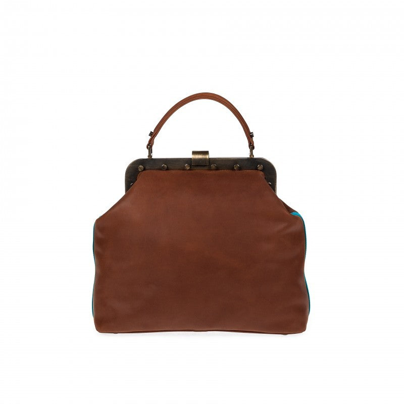 DR.BAG CLASSICAL STRIPED/ Brown