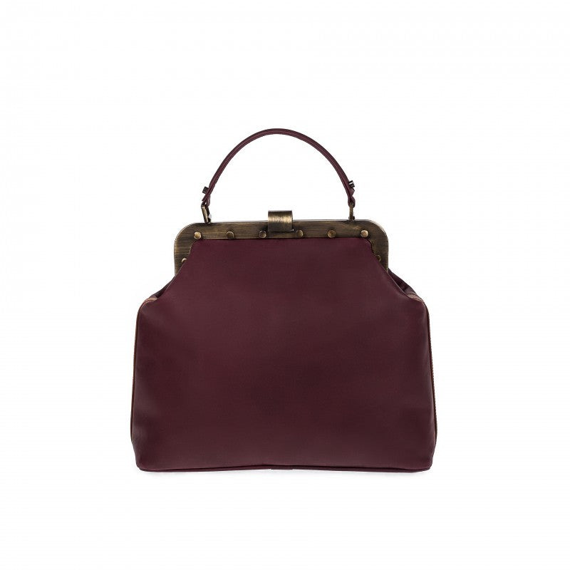 DR.BAG CLASSICAL STRIPED/ Burgundy