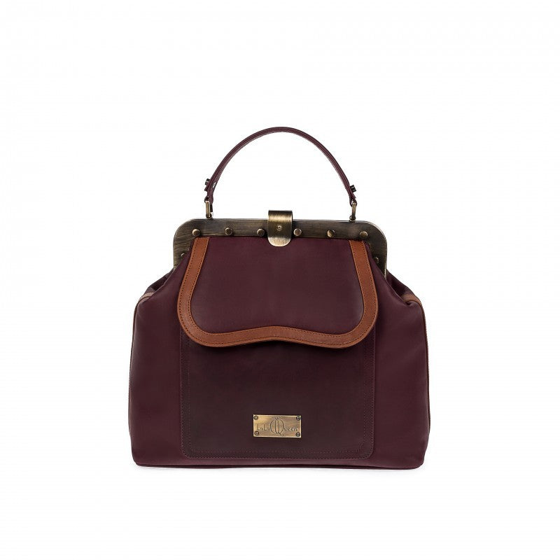 DR.BAG CLASSICAL STRIPED/ Brown