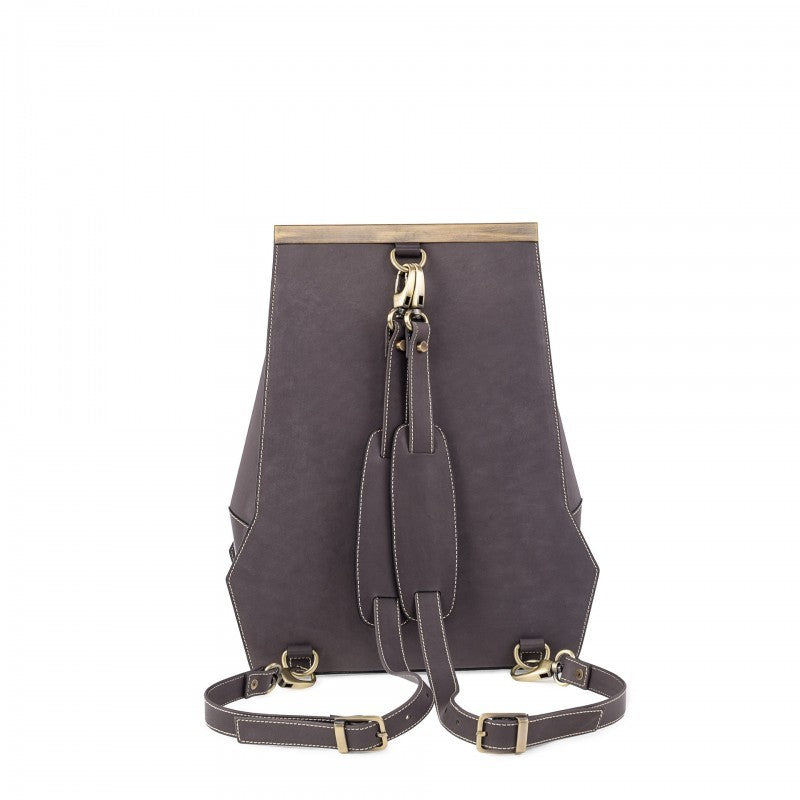 GEOMETRIC BACKPACKS/BLUE-GREY