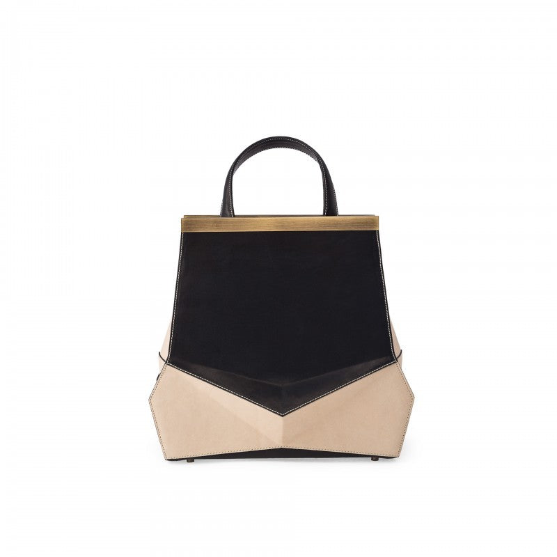 GEOMETRIC HANDBAGS/BLACK