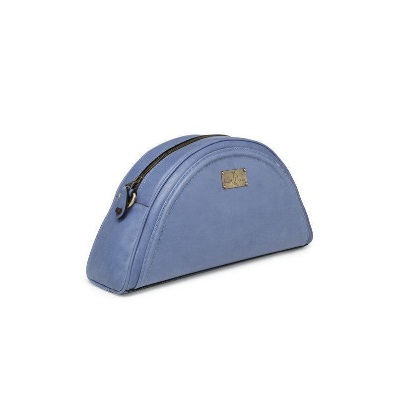 MOON OVERSIZED CLUTCH/ BLUE