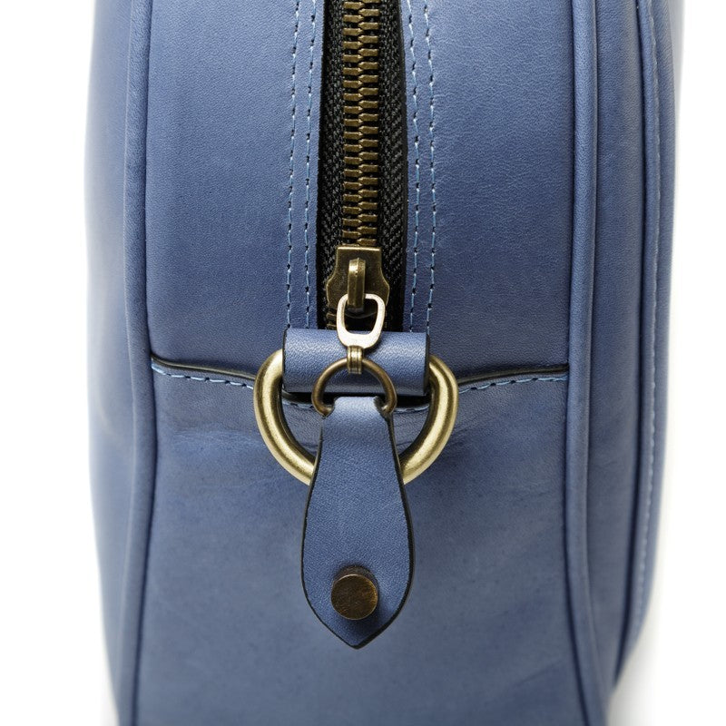 MOON OVERSIZED CLUTCH/ BLUE