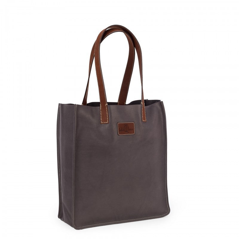 LIFESTYLE TOTE/DARK GREY