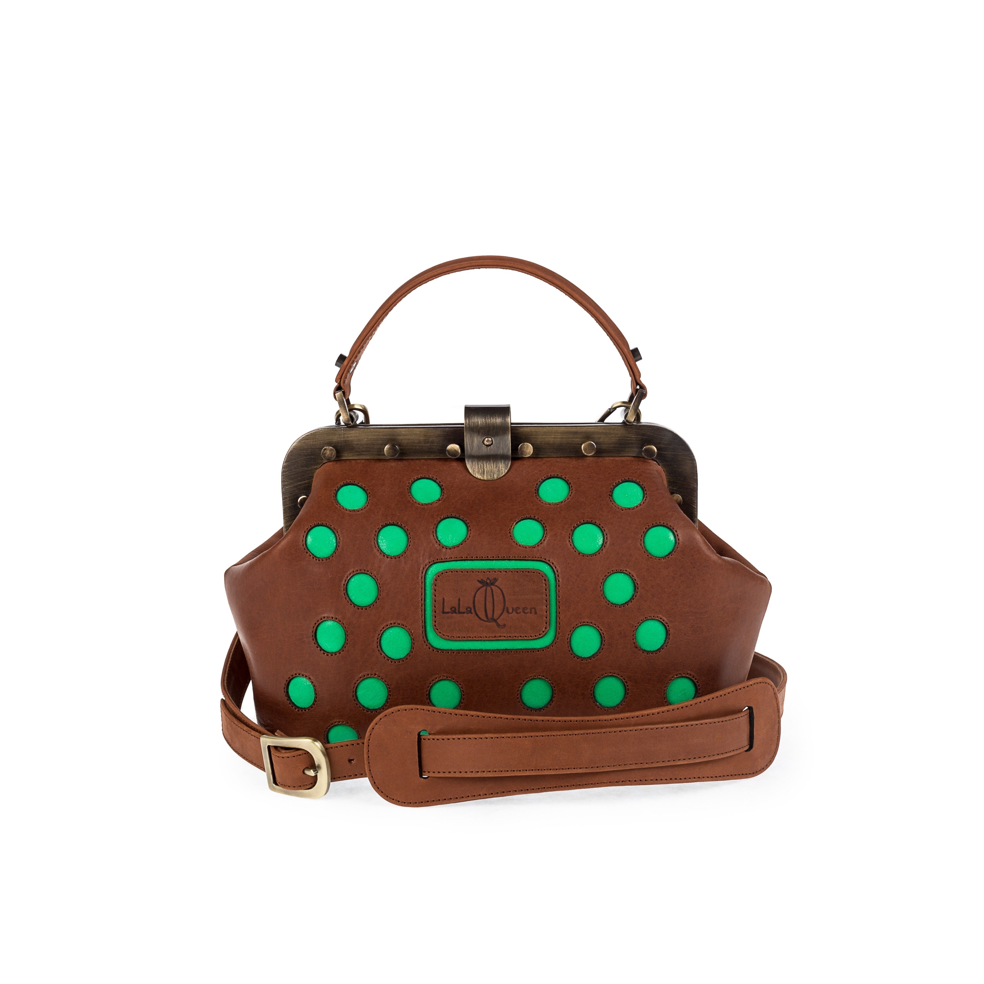 DR.BAG MINI/ Brown-Green