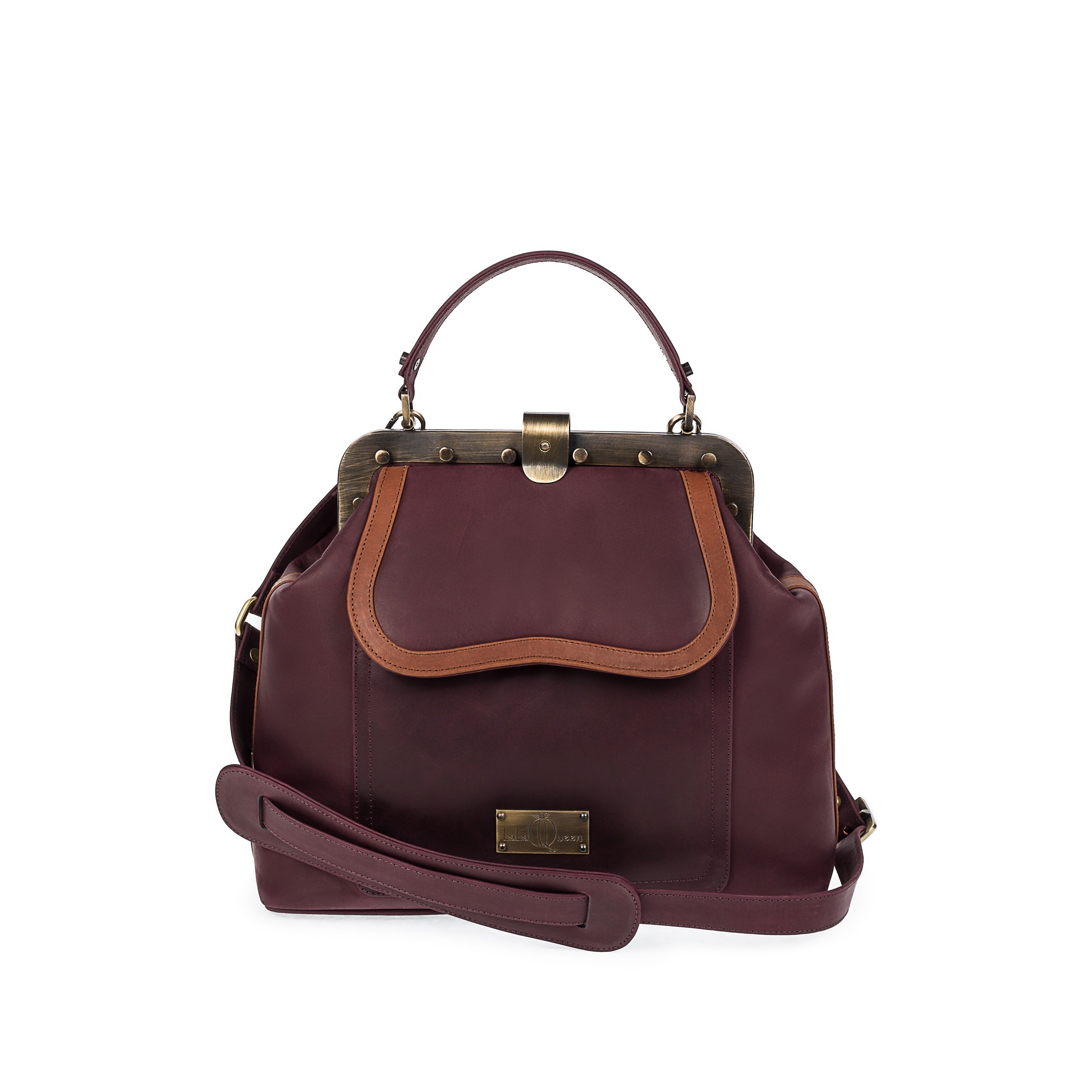 DR.BAG CLASSICAL STRIPED/ Brown