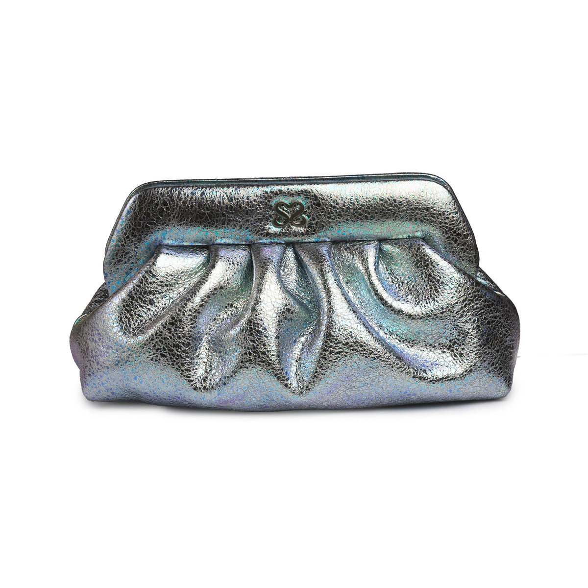 The Mini Dr. Clutch in liquid opal by Sally Sarieddine