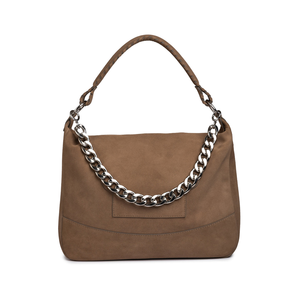 The Tote in taupe by Sally Sarieddine