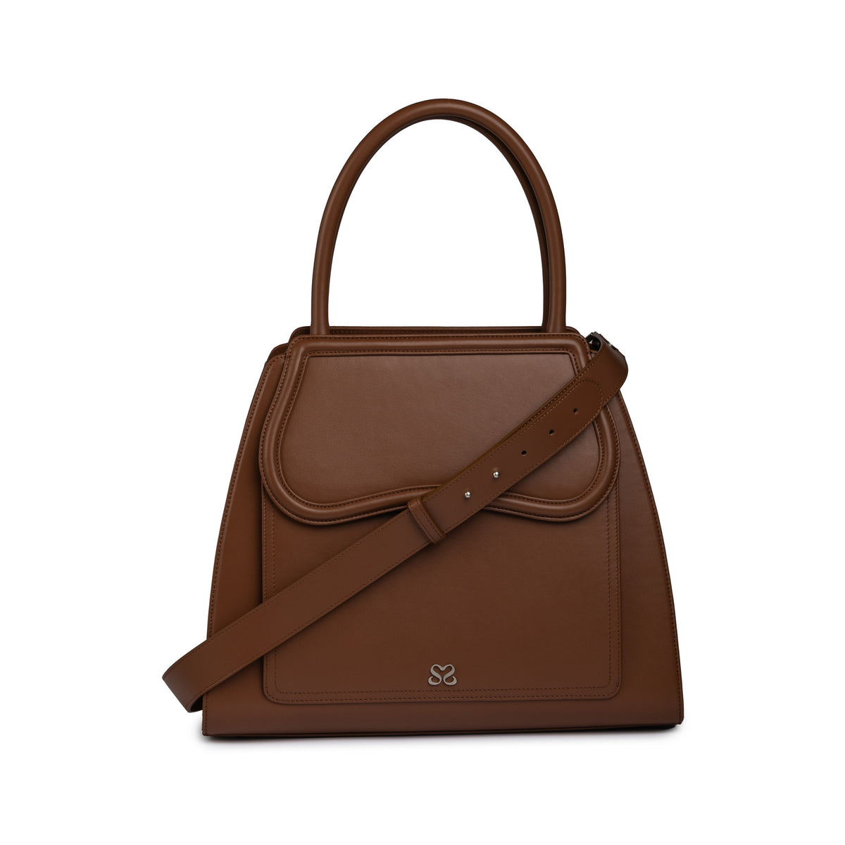 The Dr. Bag in cognac by Sally Sarieddine